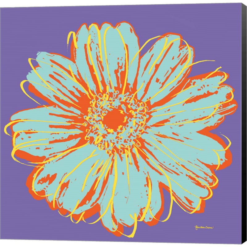 Flower Pop Art VI by Marie-Elaine Cusson, Canvas Art