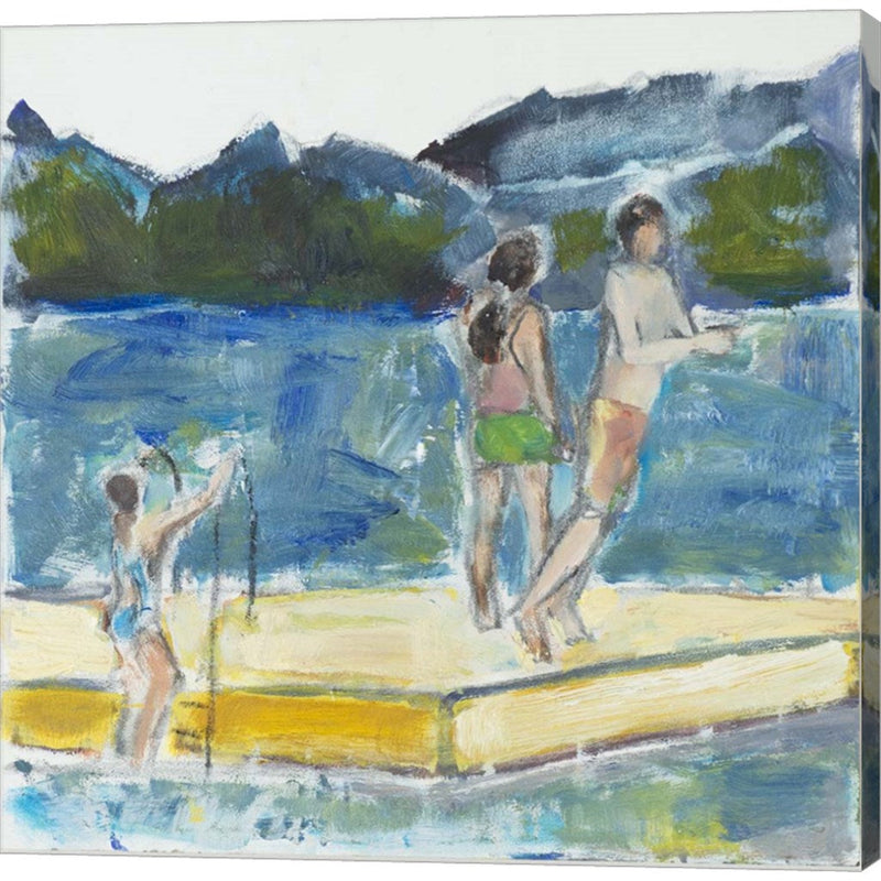 Floating Dock by Susanne Marie, Canvas Art