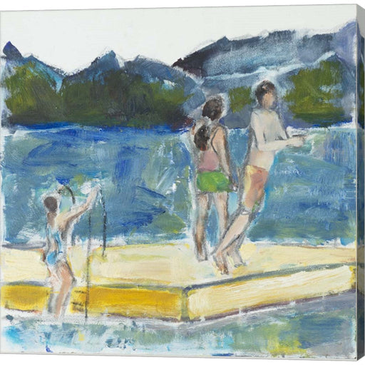 Floating Dock by Susanne Marie, Canvas Art