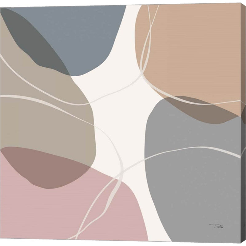 Down to Earth dusty V by Pela, Canvas Art