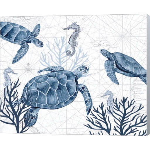 Deep Blue Sea XIX by Tara Reed, Canvas Art