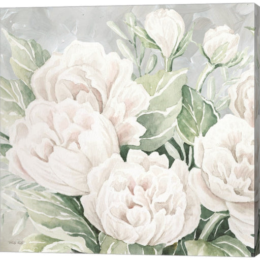 Peaceful Peonies by Cindy Jacobs, Canvas Art