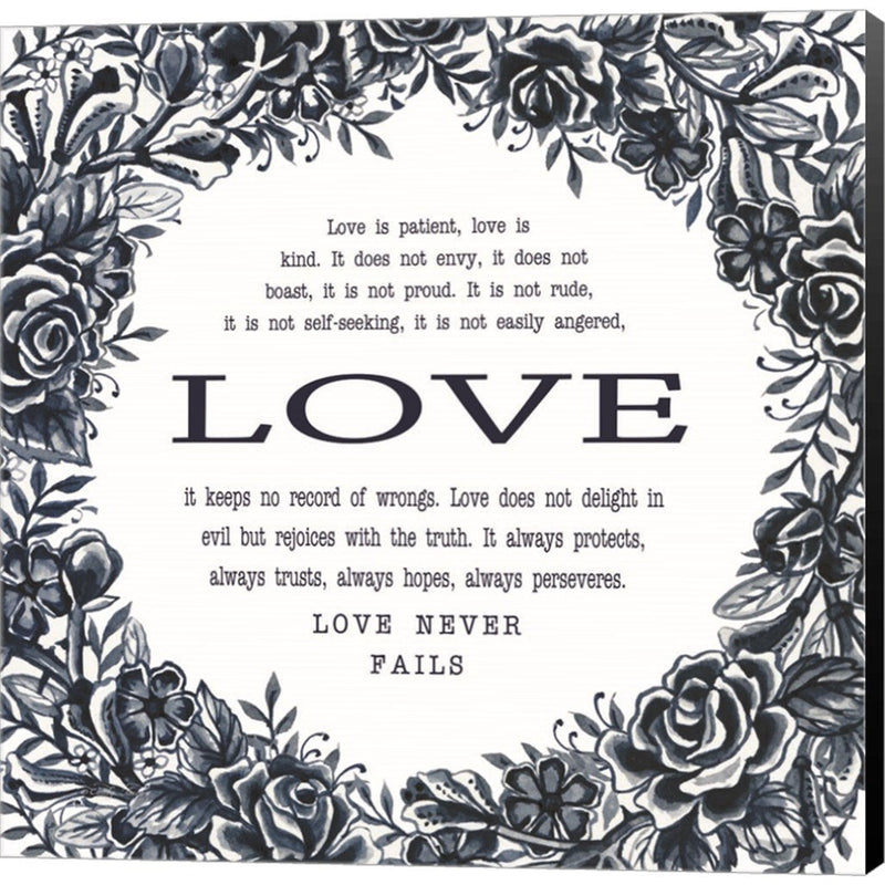 Love is Patient by Cindy Jacobs, Canvas Art