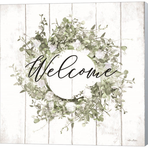 Welcome Wreath by Lori Deiter, Canvas Art