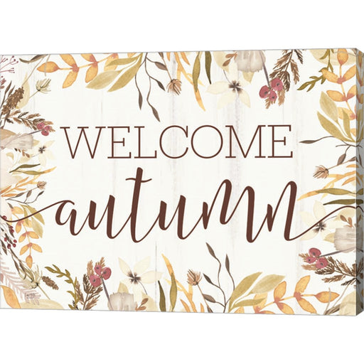 Welcome Autumn by Lux + Me Designs, Canvas Art