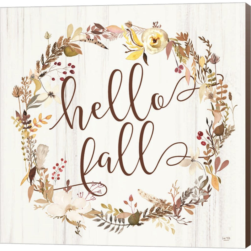 Hello Fall by Lux + Me Designs, Canvas Art
