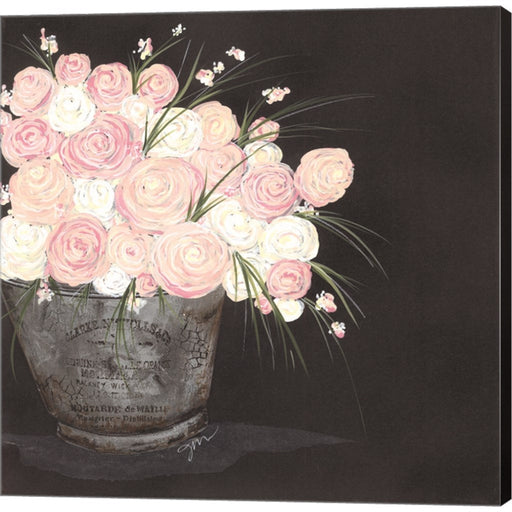 Ranunculus Spray Pink by Julie Norkus, Canvas Art