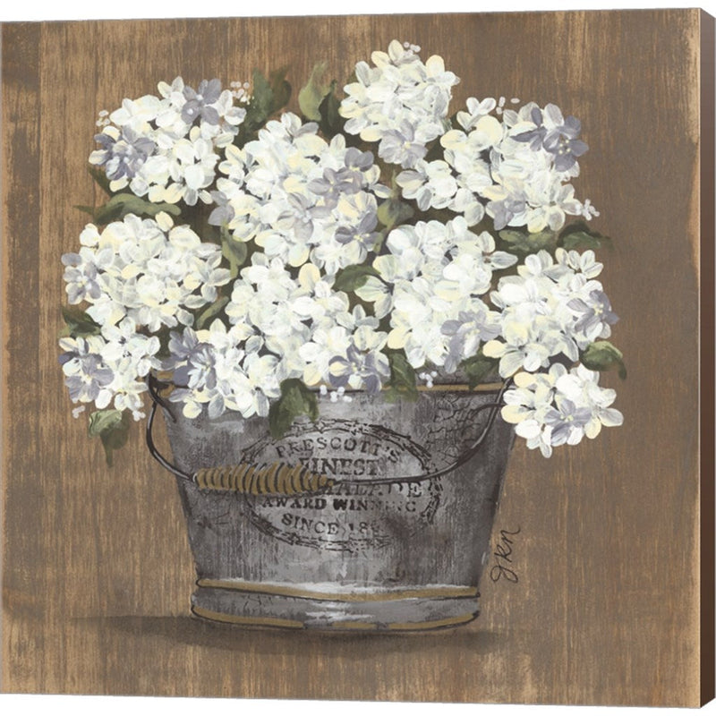 Heavenly Hydrangeas I by Julie Norkus, Canvas Art