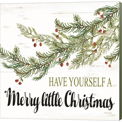 Merry Little Christmas by Cindy Jacobs, Canvas Art