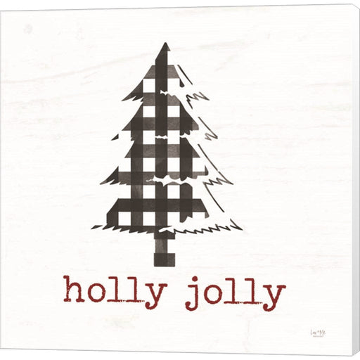 Holly Jolly Tree by Lux + Me Designs, Canvas Art