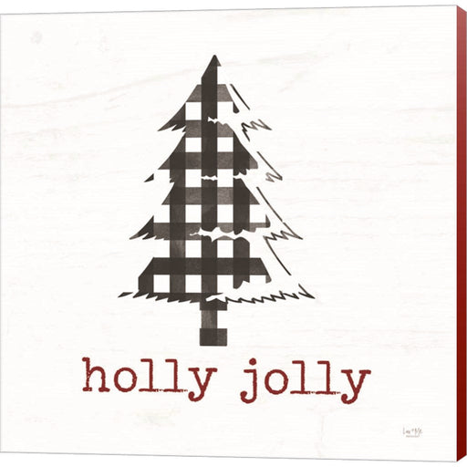 Holly Jolly Tree by Lux + Me Designs, Canvas Art