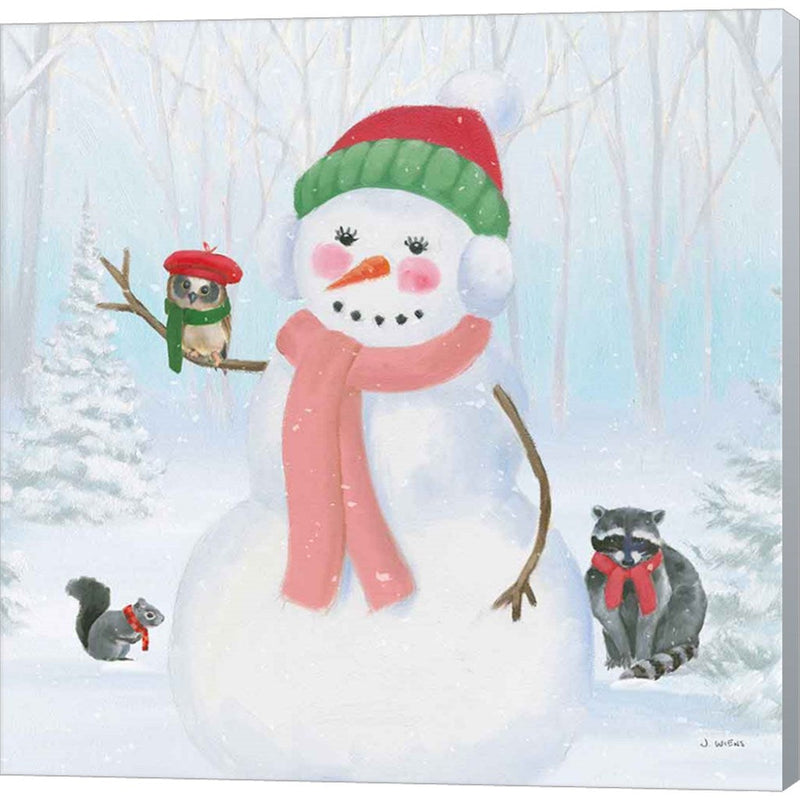 Dressed for Christmas IV Crop by James Wiens, Canvas Art