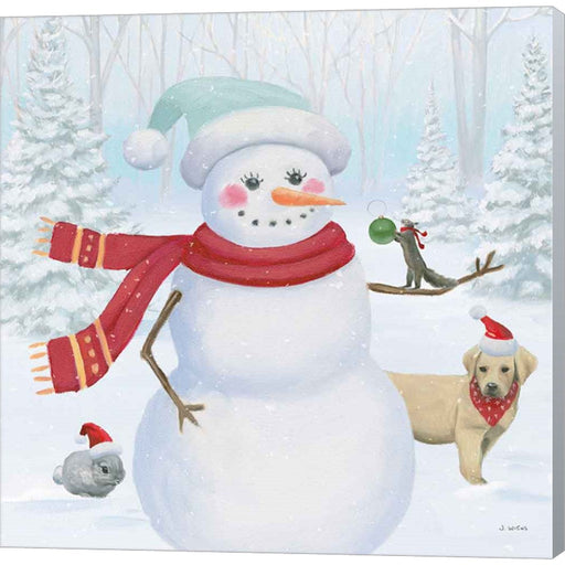 Dressed for Christmas III Crop by James Wiens, Canvas Art