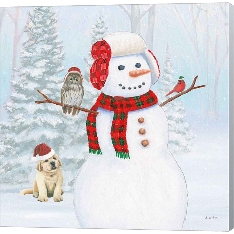 Dressed for Christmas II Crop by James Wiens, Canvas Art