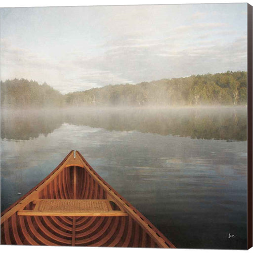 Calm Waters Canoe I by Jess Aiken, Canvas Art