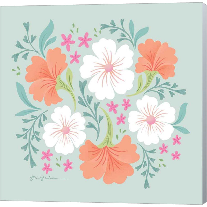 Boho Florals I by Gia Graham, Canvas Art