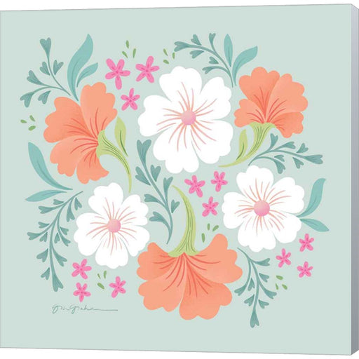 Boho Florals I by Gia Graham, Canvas Art