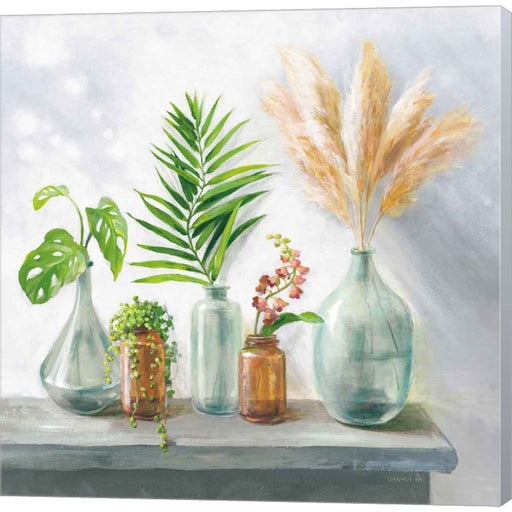 Natural Riches I Clear Vase by Danhui Nai, Canvas Art