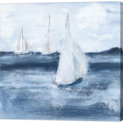 Sailboats VI by Chris Paschke, Canvas Art