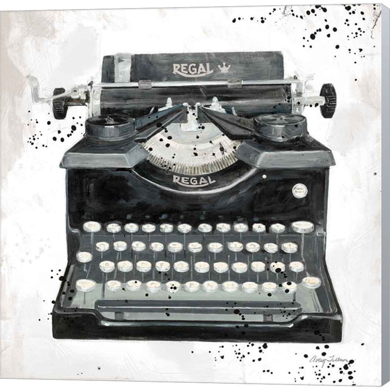 Graffiti Typewriter by Avery Tillmon, Canvas Art
