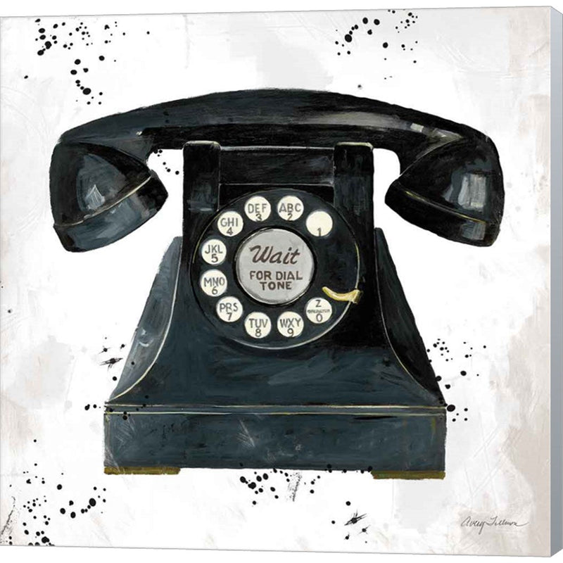 Graffiti Telephone by Avery Tillmon, Canvas Art
