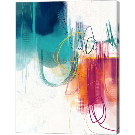 Turquoise No. 1 by Ishita Banerjee, Canvas Art