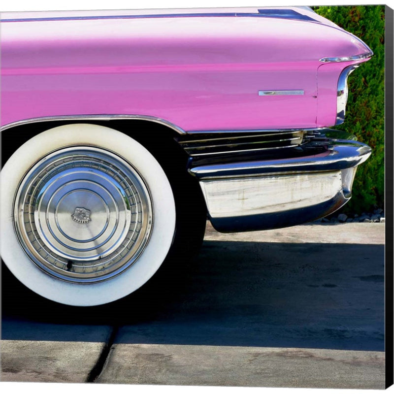 Pink Cadillac Tire by Carlos Vargas, Canvas Art