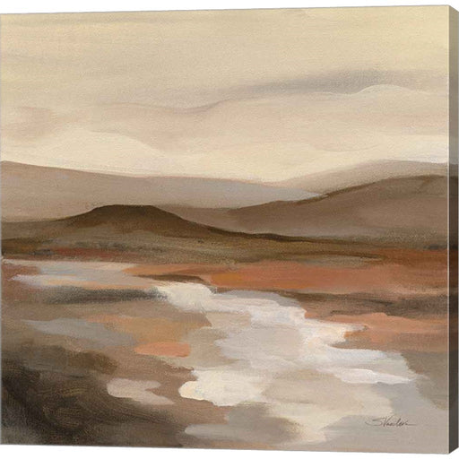 Cinnamon Riverbank II by Silvia Vassileva, Canvas Art