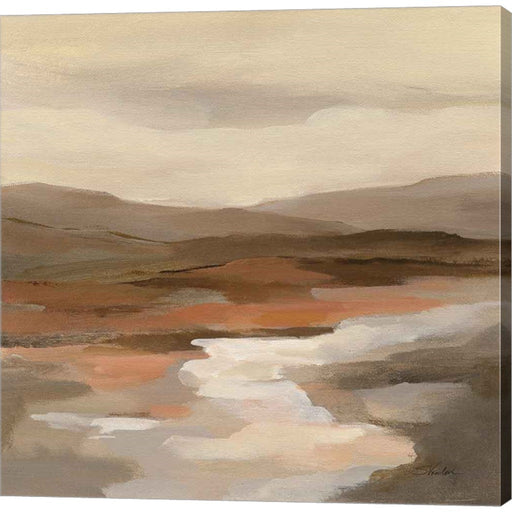 Cinnamon Riverbank I by Silvia Vassileva, Canvas Art