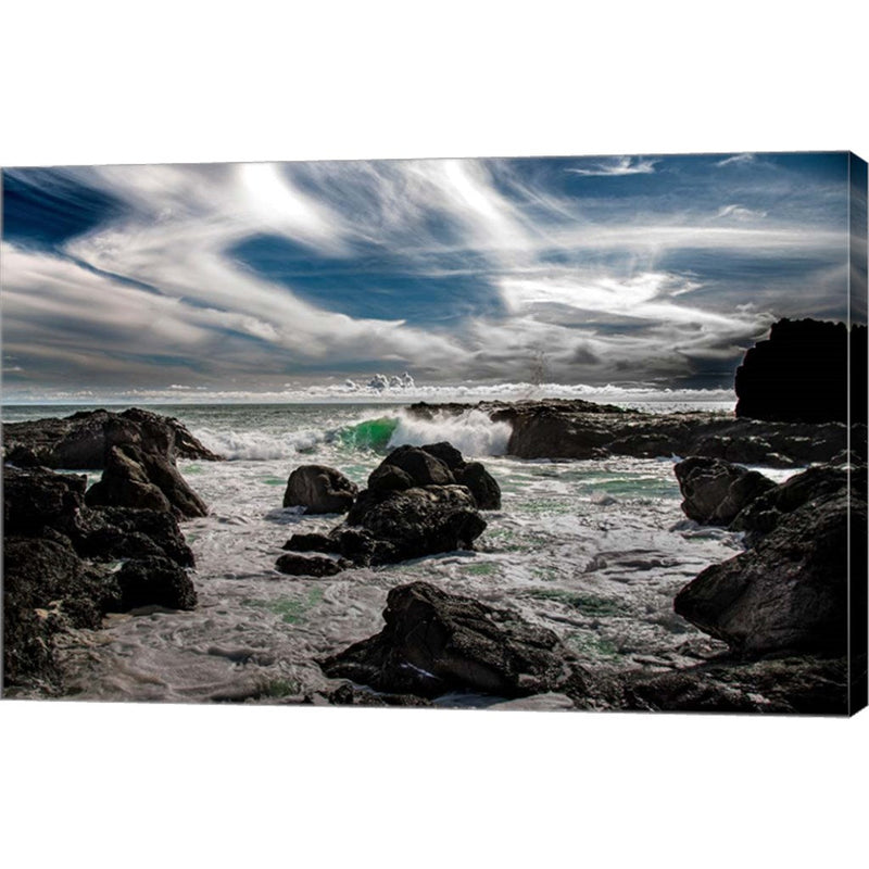 Tide and Rock by Verne Varona, Canvas Art