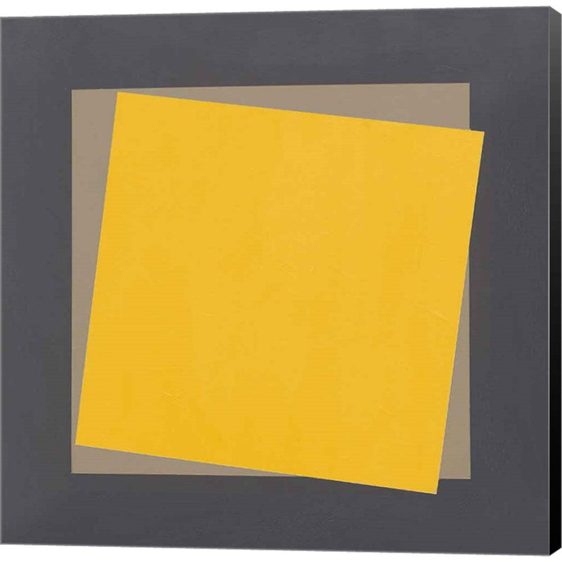 Geo Natural Core Yellow by Avery Tillmon, Canvas Art