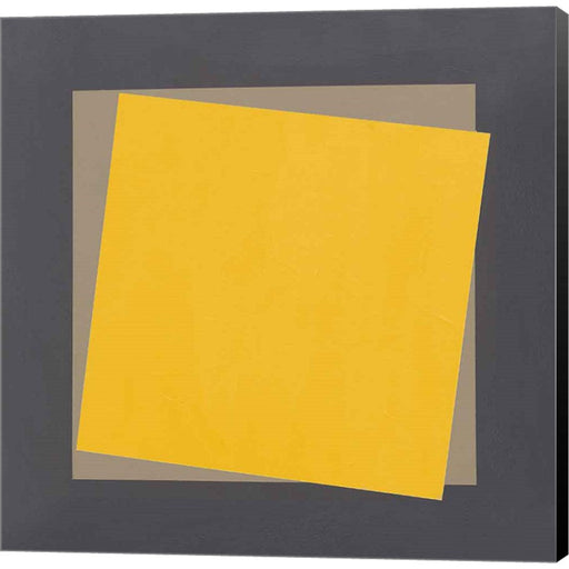 Geo Natural Core Yellow by Avery Tillmon, Canvas Art