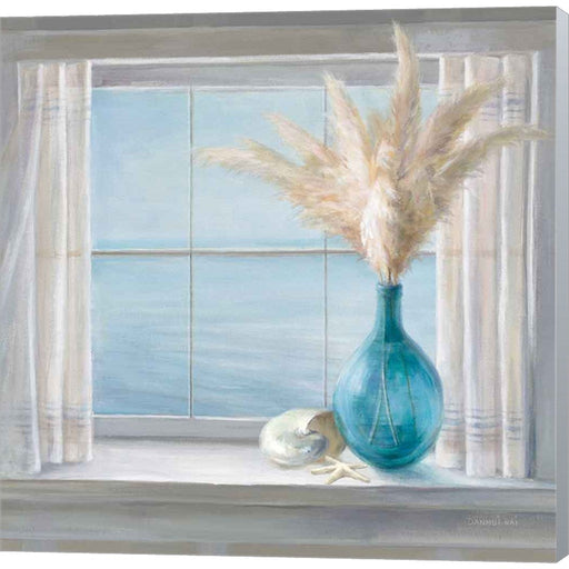 Seaside Cottage View Shell by Danhui Nai, Canvas Art