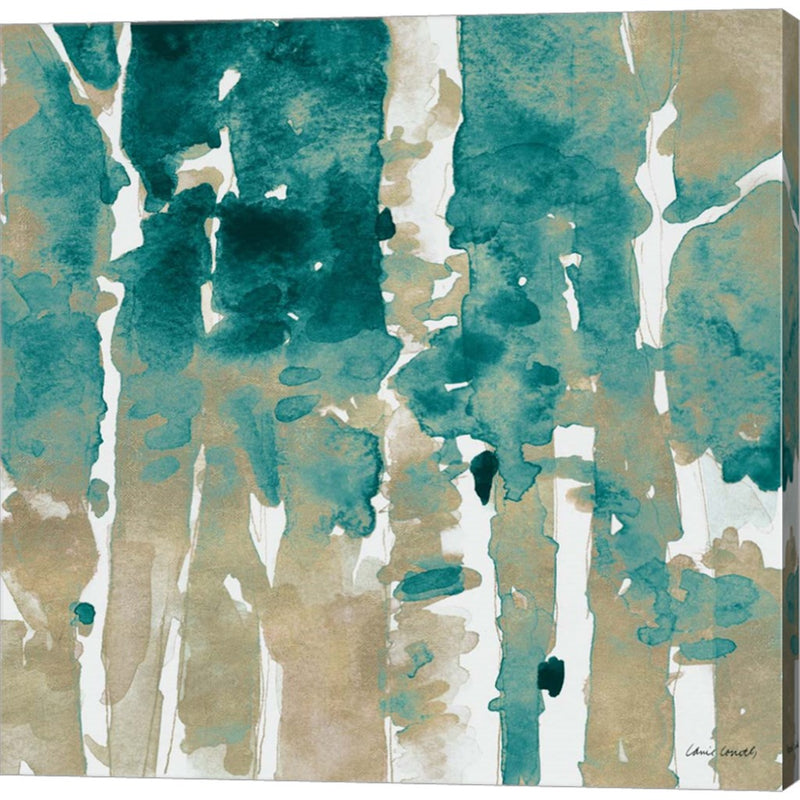 Up To The Teal Northern Skies I by Lanie Loreth, Canvas Art