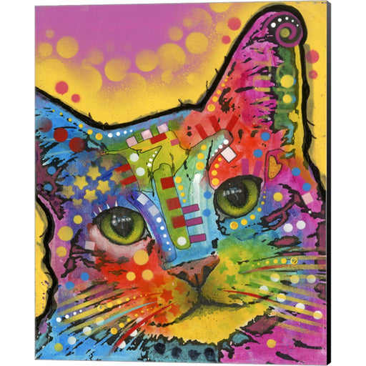 Tilt Cat by Dean Russo- Exclusive, Canvas Art