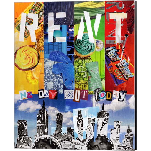 Rent by Artpoptart, Canvas Art