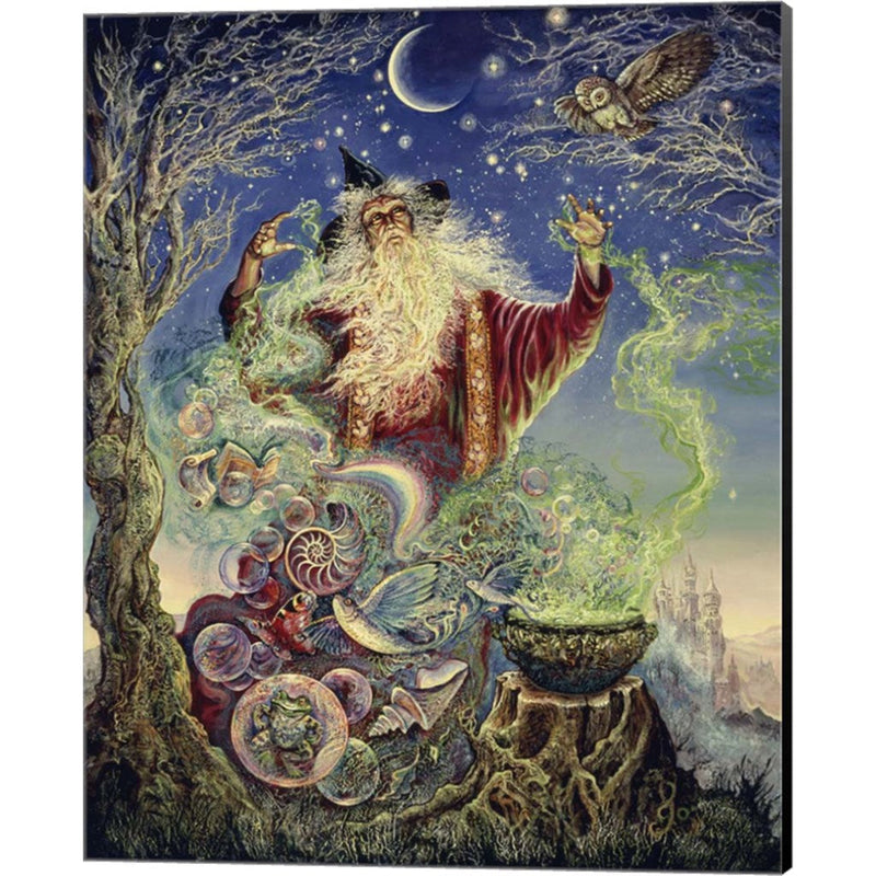 Merlin's Magic by Josephine Wall, Canvas Art