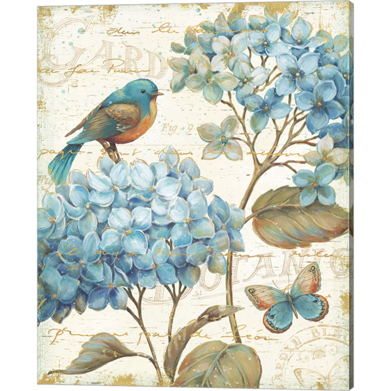 Blue Garden II by Daphne Brissonnet, Canvas Art