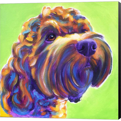Cockapoo - Banksy by DawgArt, Canvas Art