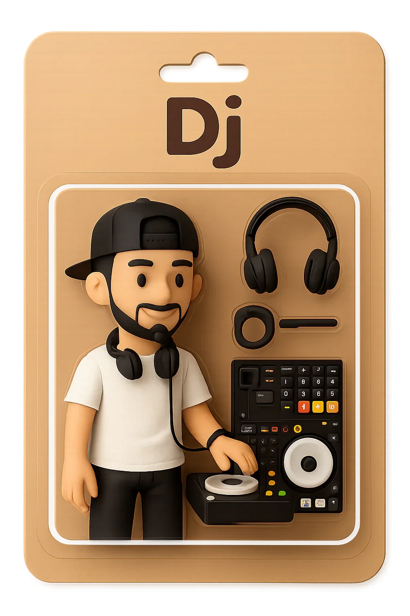 ai toy box Action Figure generator Canvas Wall Art - Fun Gift - Birthday Gift