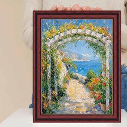 36x48 Frame Certificate Gloss Cherry Wood Gold Lip Picture Frame Diploma