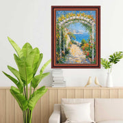 Certificate Gloss Walnut Wood With Gold Lip Picture Frame 