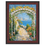 11x13 Frame Diploma Certificate Glossy Cherry Wood Picture Frame