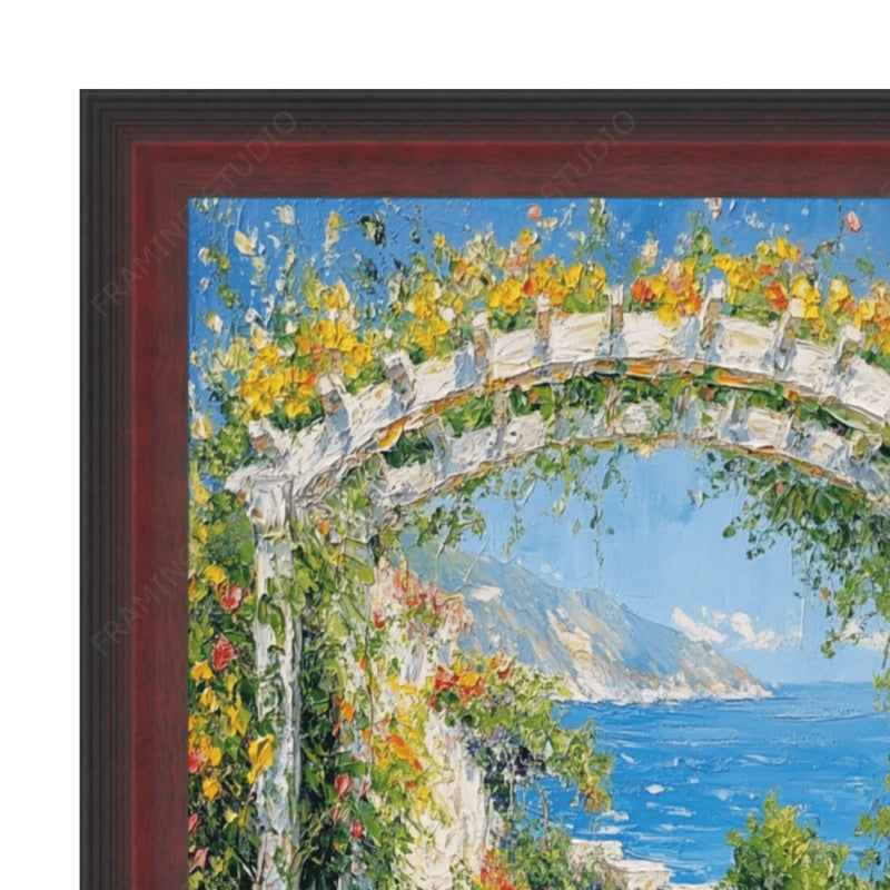 22x30 Frame Diploma Certificate Glossy Cherry Wood Picture Frame