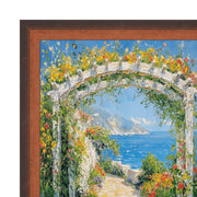 26x26 Frame Certificate Glossy Walnut Wood Picture Frame