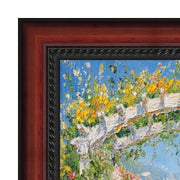 15x15 Frame Certificate Mahogany With Rope Picture Frame