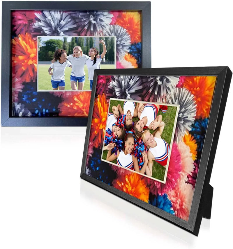 Cheerleading Picture Frame Modern 5x7 Photo Display Frame 12x14.5
