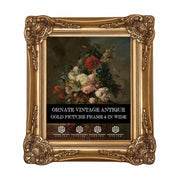 Classic Vintage 30x40 Ornate Antique Gold Picture Frame 4 inch wide 30 x 40 poster frame