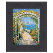 36x36 Frame Contemporary Cappuccino Cafe Wood Picture Frame