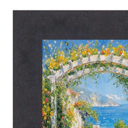 8x10 Frame Contemporary Cappuccino Cafe Wood Picture Frame